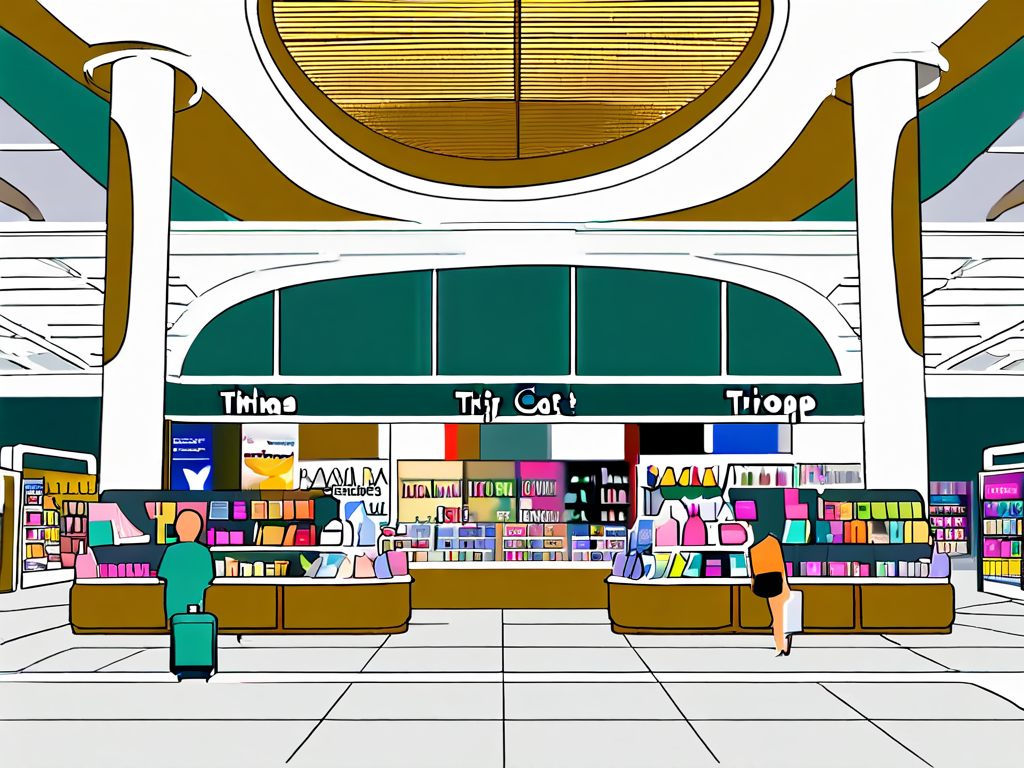 素万那普机场免税店